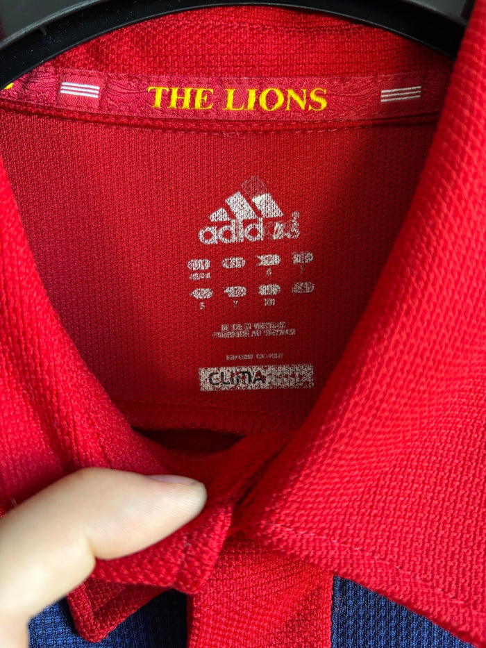 Adidas British & Irish Lions 2009 Polo Shirt Rugby South Africa Climacool Size L