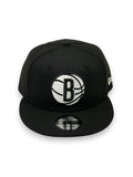 BROOKLYN NETS (BLACK) NEW ERA 9FIFTY SNAPBACK