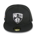 BROOKLYN NETS "EASTERN CONFERENCE" NEW ERA 59FIFTY FITTED (SKY BLUE BOTTOM)