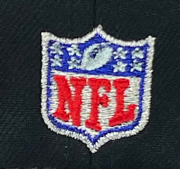 BUFFALO BILLS (BLACK/ROYAL) "1990 PRO BOWL" NEW ERA 59FIFTY FITTED (RED UNDER VIDSOR)