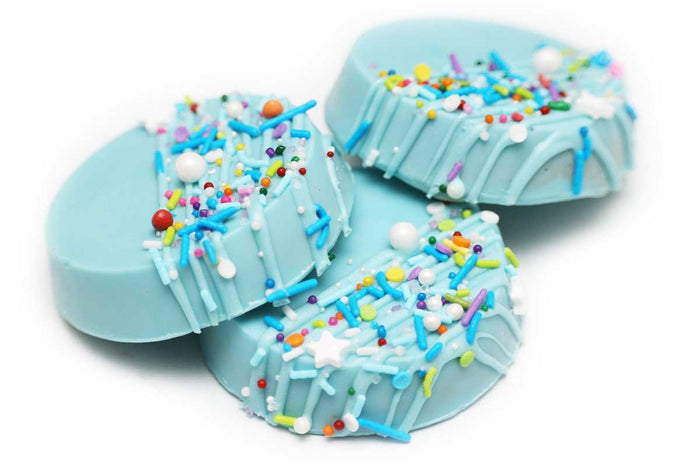 Cake Batter Cookie Pucks