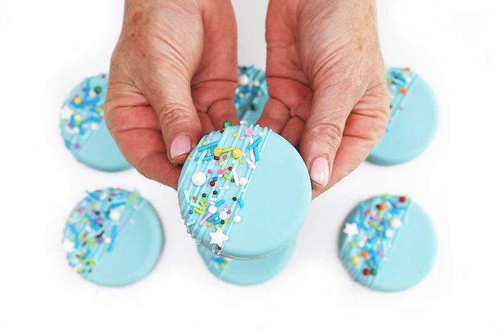 Cake Batter Cookie Pucks