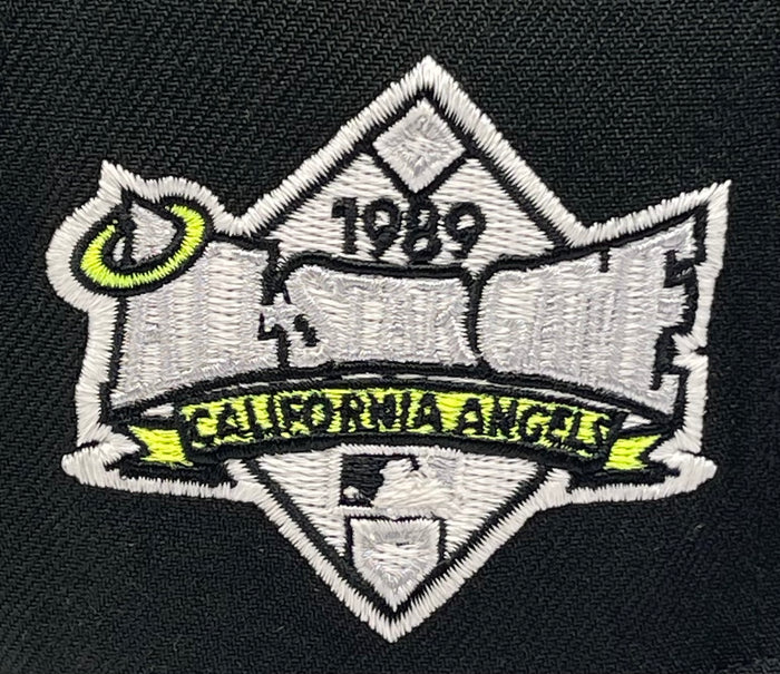 CALIFORNIA ANGELS (BLACK) "1989 ALLSTARGAME" NEW ERA 59FIFTY FITTED