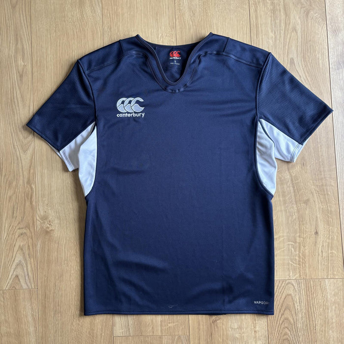 Canterbury Vapodri Rugby Training Shirt Navy Blue Large