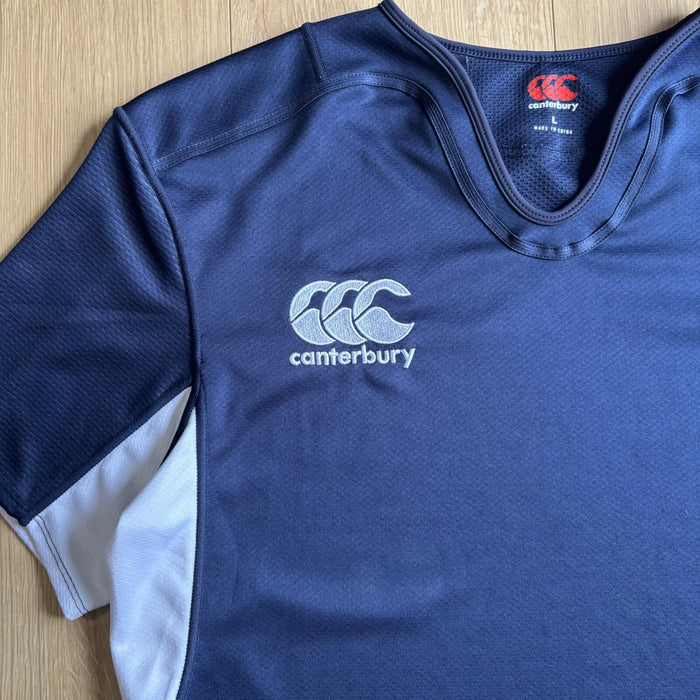 Canterbury Vapodri Rugby Training Shirt Navy Blue Large
