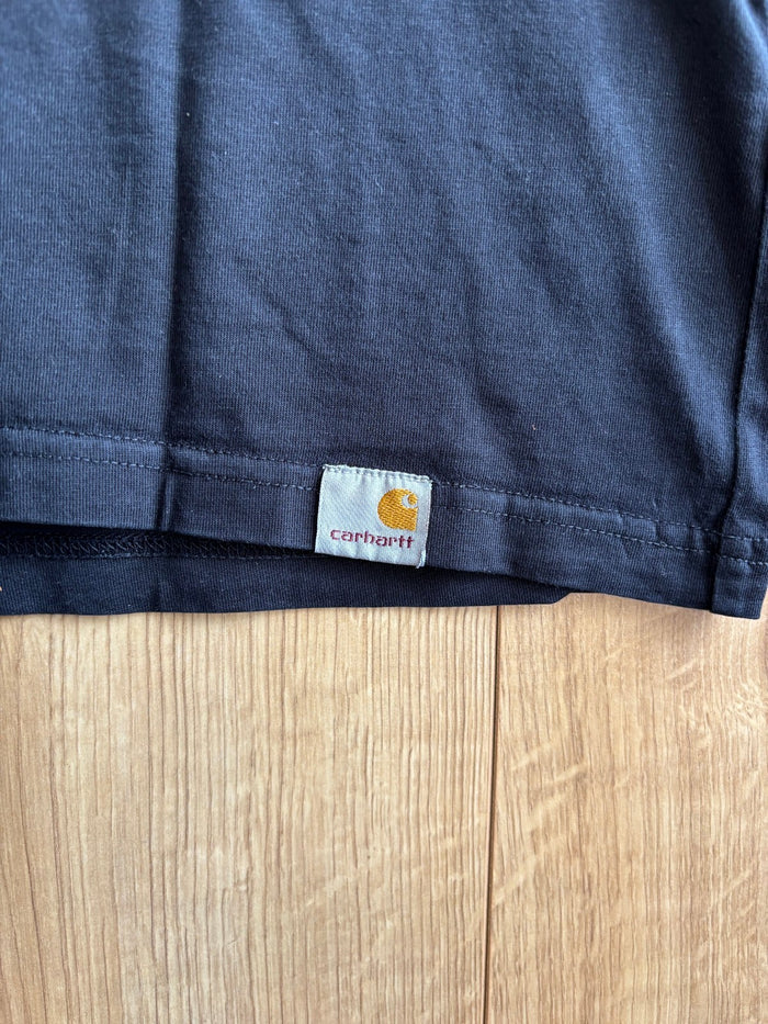 Carhartt WIP Black Graphic T Shirt XL Cotton Short Sleeve