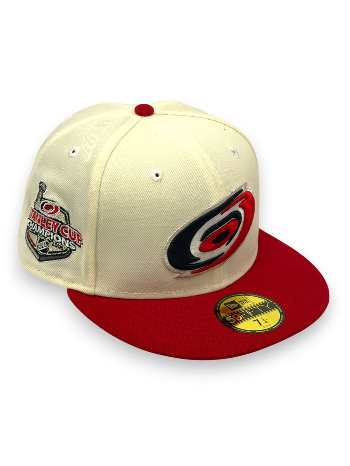 CAROLINA HURRICANES (OFF-WHITE) "2006 STANLEY CUP" NEWERA 59FIFTY FITTED