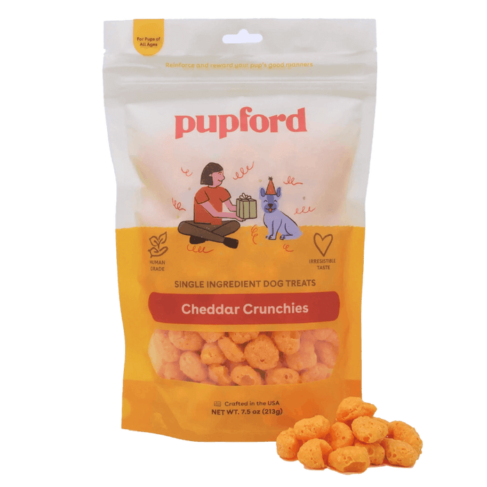 Cheddar Crunchies 7.5 ozDog TreatsFound My Animal