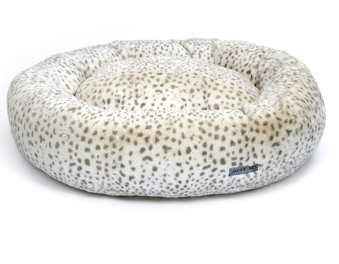 Cheetah Donut BedDog BedsFound My AnimalSmall