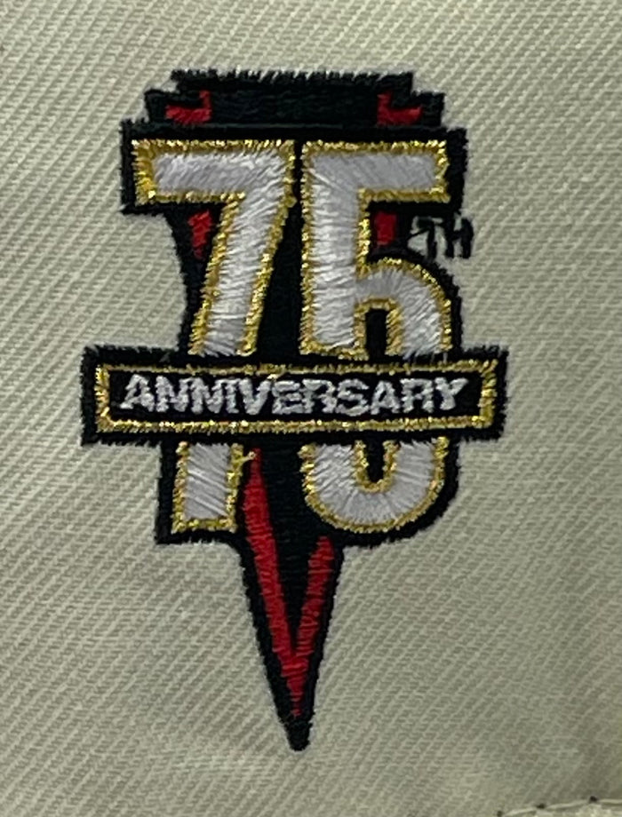 CHICAGO BLACKHAWKS (OFF-WHITE)(75TH ANNIVERSARY) 59FIFTY FITTED