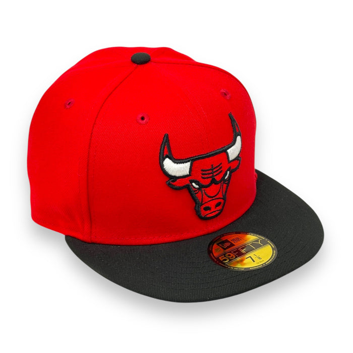 CHICAGO BULLS 2-TONE (RED/BLK) 59FIFTY NEW ERA FITTED