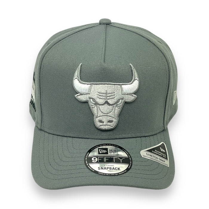 CHICAGO BULLS (GREY) (1991 NBA FINALS) "9FIFTY AFRAME" NEW ERA SNAPBACK