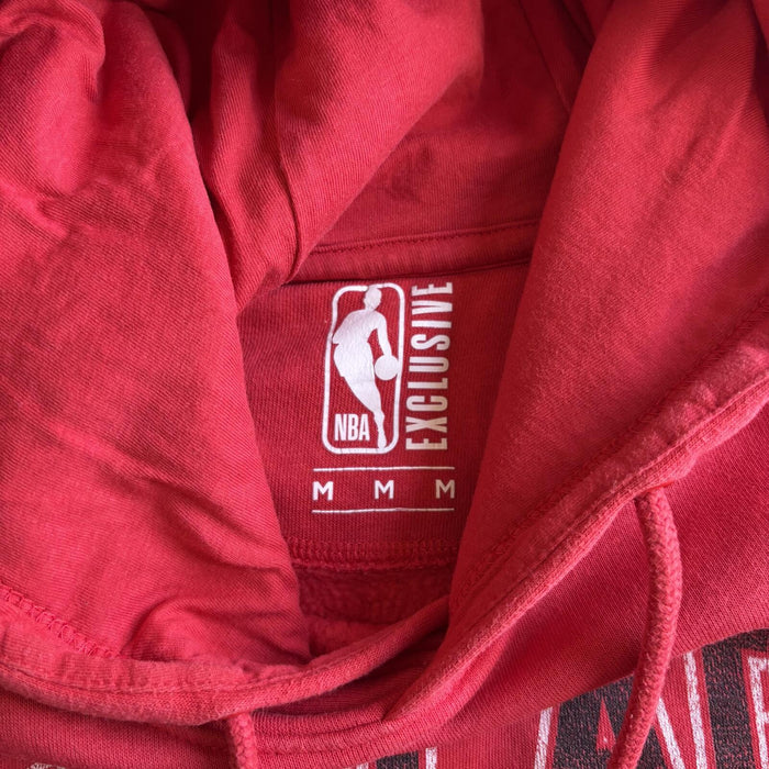 Chicago Bulls hoodie red NBA graphic pullover M