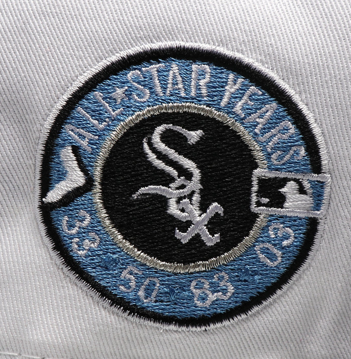 CHICAGO WHITESOX (ALL STAR YEARS) NEW ERA 59FIFTY FITTED (SKY BLUE UNDER VISOR) (S)