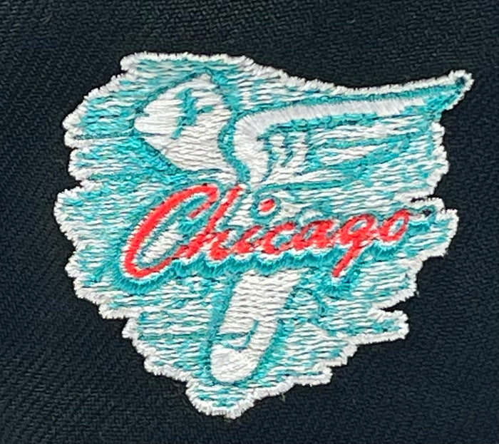 CHICAGO WHITESOX (BLACK/TEAL) "CHICAGO 1949-1959" NEW ERA 59FIFTY FITTED