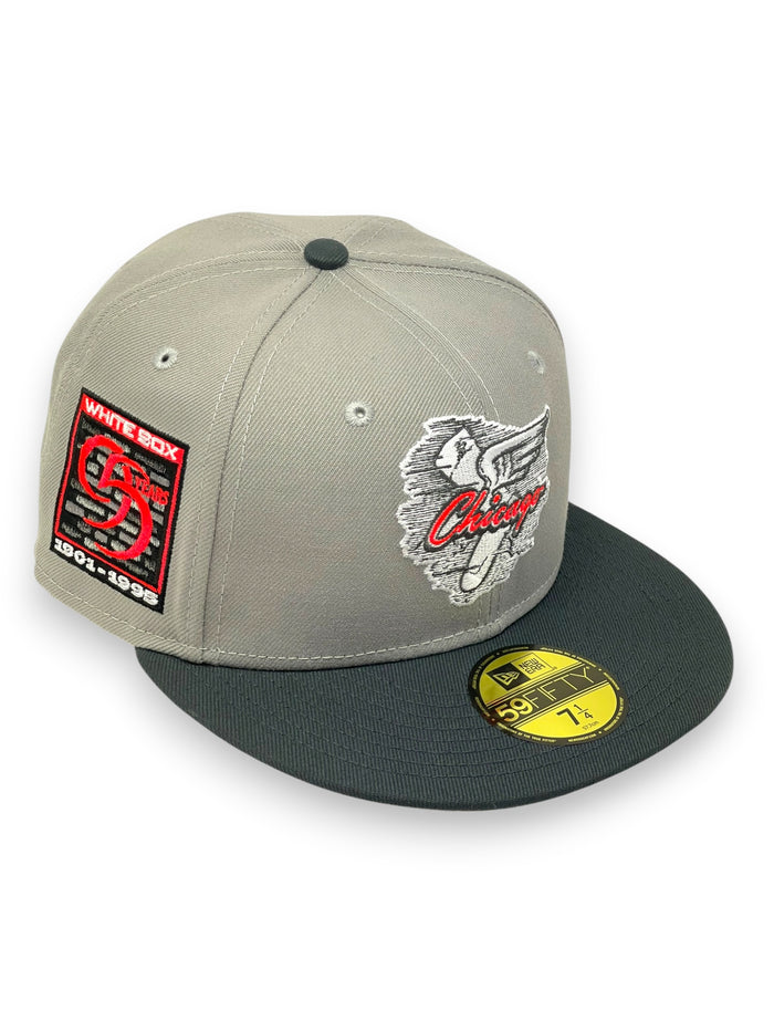 CHICAGO WHITESOX (GREY/INFARED) “95TH ANN” 59FIFTY FITTED