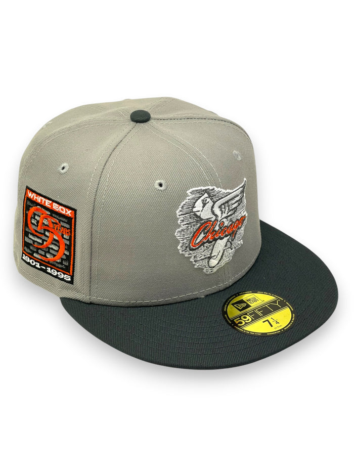 CHICAGO WHITESOX (GREY/ORANGE) “95TH ANN” 59FIFTY FITTED