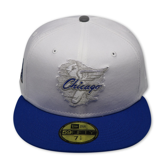 CHICAGO WHITESOX (WHITE) (95TH ANNIVERSARY) NEW ERA 59FIFTY FITTED (REFLECTIVE UNDER VISOR)