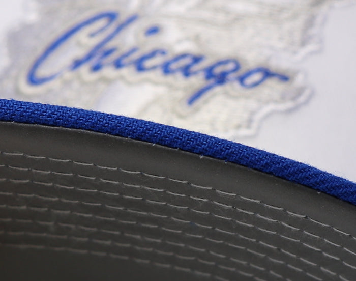 CHICAGO WHITESOX (WHITE) (95TH ANNIVERSARY) NEW ERA 59FIFTY FITTED (REFLECTIVE UNDER VISOR)