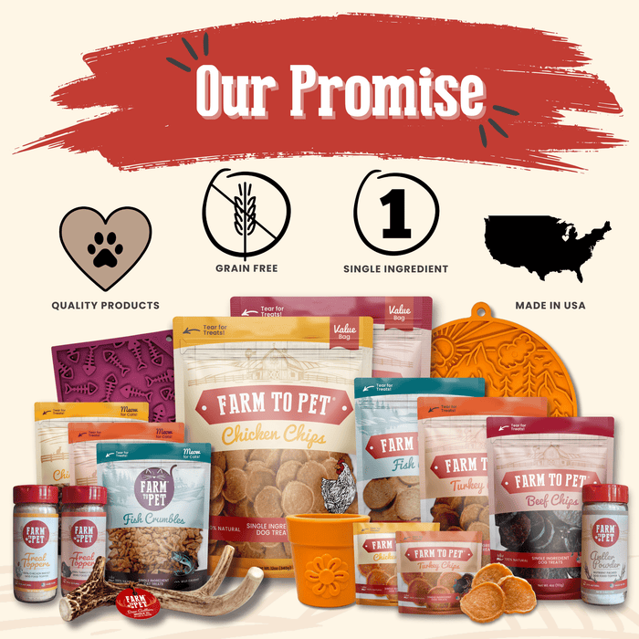 Chicken Chips for Dogs | All-Natural Single-Ingredient Dog TreatsDog TreatsFound My AnimalStandard 4oz