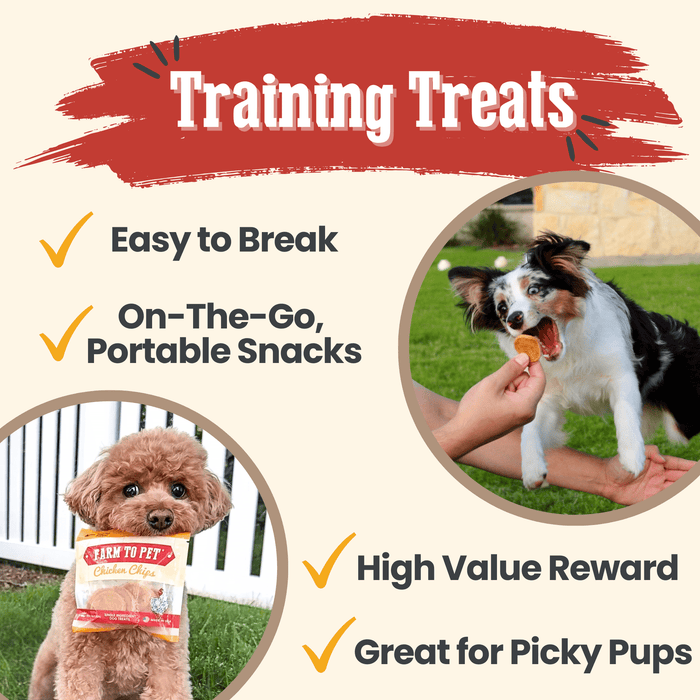 Chicken Chips Snack Pack Bundles | Dog Party Favors & Training TreatsDog TreatsFound My Animal6 Pack