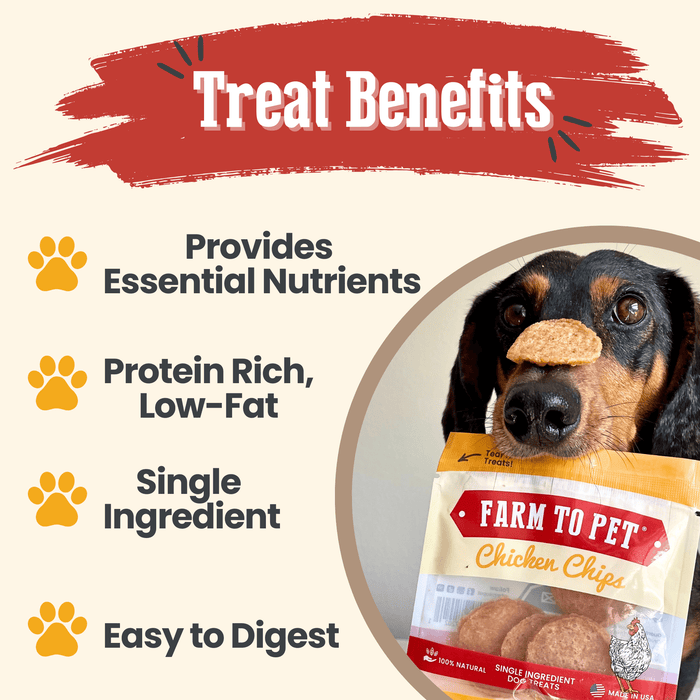 Chicken Chips Snack Pack Bundles | Dog Party Favors & Training TreatsDog TreatsFound My Animal6 Pack