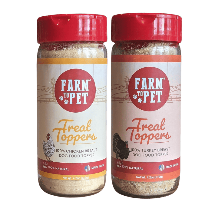 Chicken & Turkey Dog Food Topper BundleDog TreatsFound My Animal