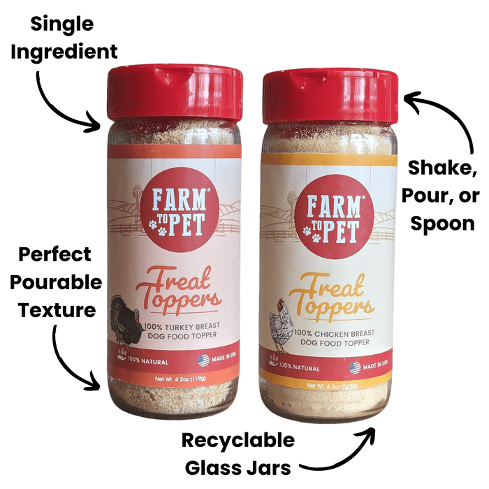 Chicken & Turkey Dog Food Topper BundleDog TreatsFound My Animal