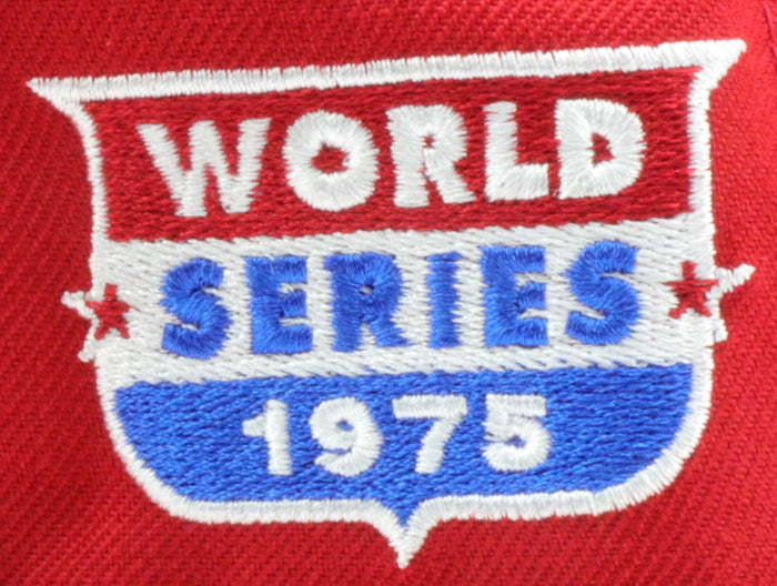 CINCINNATI REDS (1975 WORLDSERIES) NEW ERA 59FIFTY FITTED (GREEN UNDER VISOR)