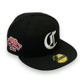 CINCINNATTI REDS (BLACK) "150TH ANN" NEW ERA 59FIFTY FITTED