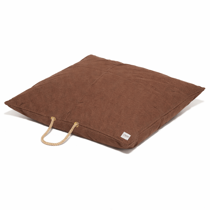 Cinnamon Waxed Cotton Canvas Dog BedDog BedsFound My AnimalM
