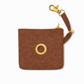 Cinnamon Waxed Cotton Canvas Poop Bag PouchPoop Bag PouchesFound My Animal