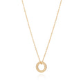 Circle of Life Open "O" Charity Necklace - Gold