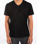 CITY LAB BLACK V-NECK T-SHIRT