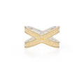 Classic Cross Ring - Gold