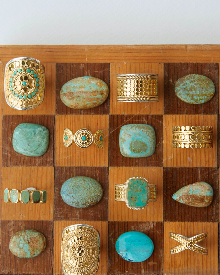 Classic Cross Ring - Gold
