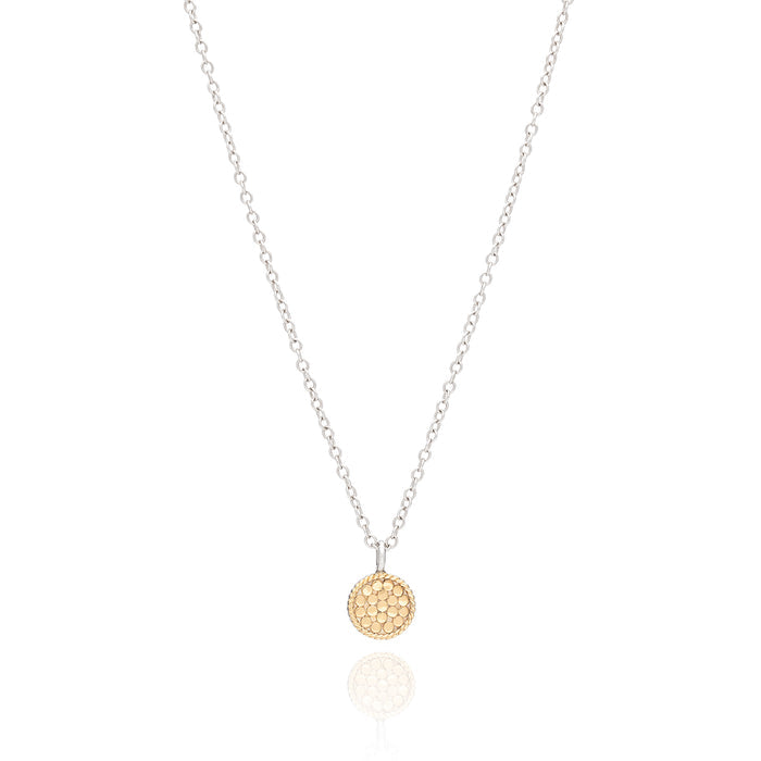 Classic Mini Circle Necklace - Reversible