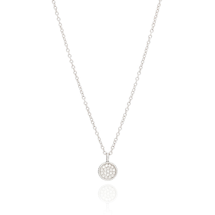 Classic Mini Circle Necklace - Reversible