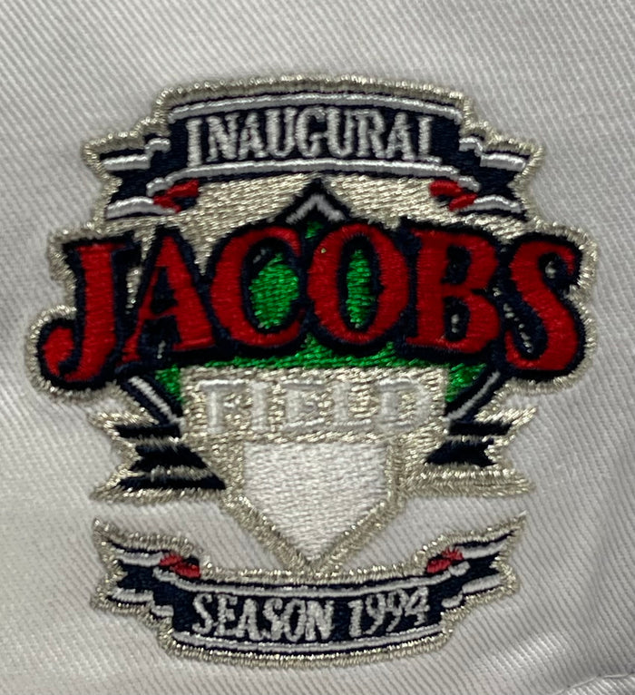 CLEVLAND INDIANS (WHITE) JACOBS FIELD "1994 INAUGURAL" NEW ERA 59FIFTY FITTED