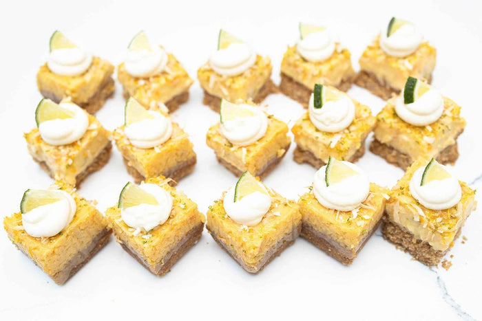 Coconut Citrus Bars by Crumble Crate