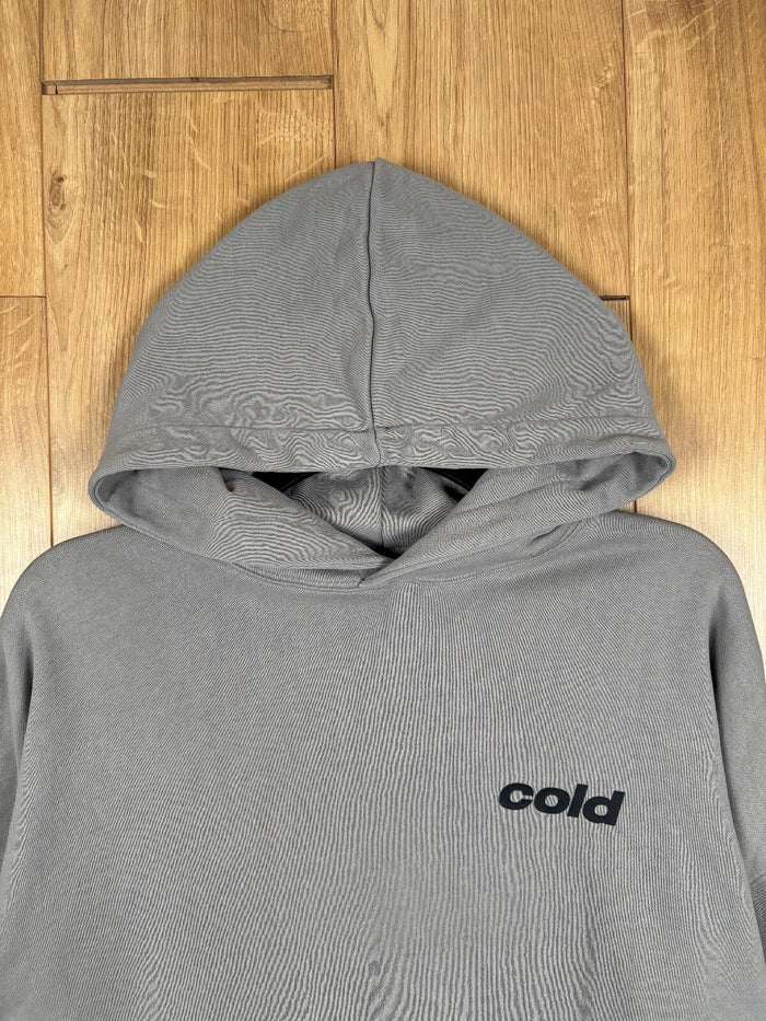 Cold Culture x Black Dice Grey Graphic Hoodie Size Medium