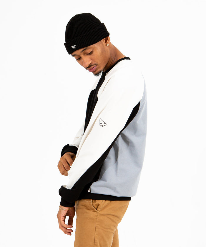COLOR BLOCK CREW 300052-PWTR