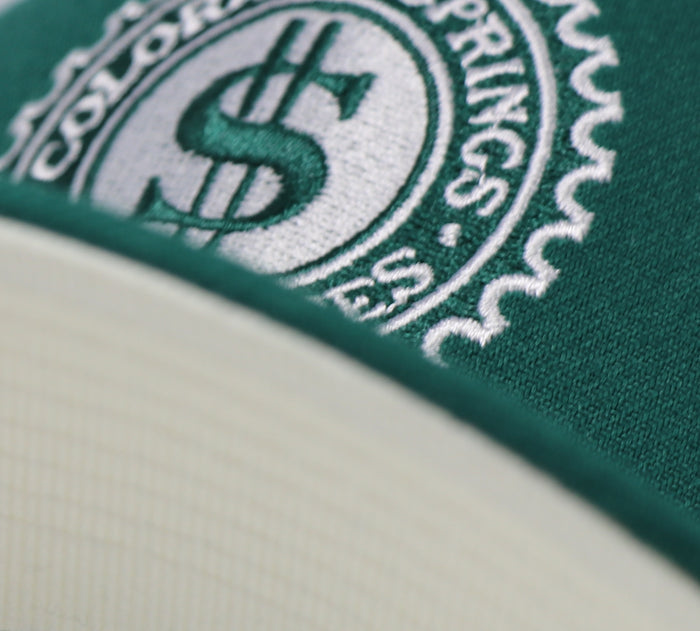 COLORADO SPRINGS MILLIONAIRES (HOMETOWN COLLECTION) NEW ERA 59FIFTY FITTED ( CHROME UNDER VISOR)