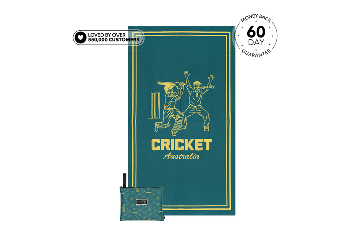 Cricket Australia - Recycled Sand Free Beach Towel