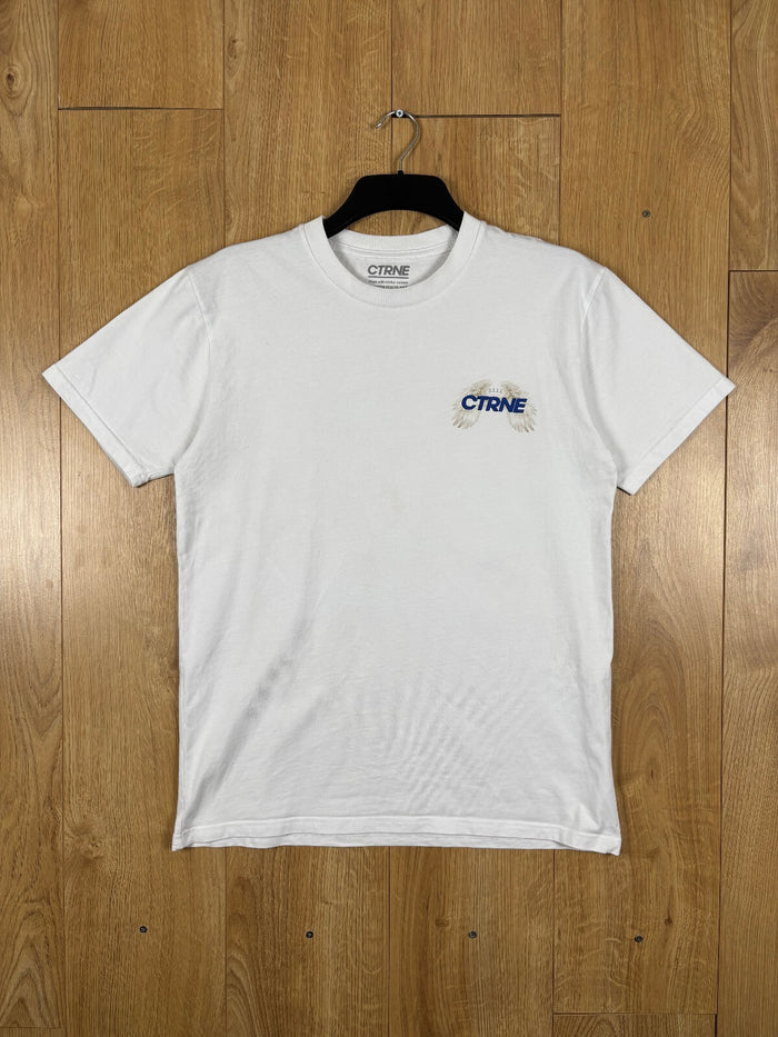 CTRNE Angel Wings Graphic T Shirt White Medium
