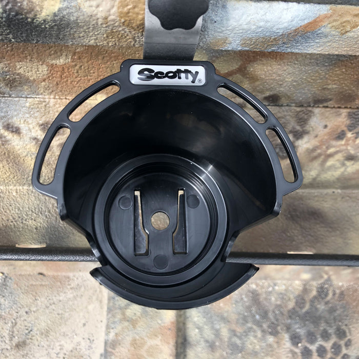 Cup Holder - Black - With T Bolt Cup Holder Bracket