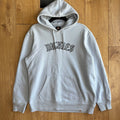 Dickies Baby Blue Embroidered Gothic Logo Hoodie Pullover Streetwear Size M