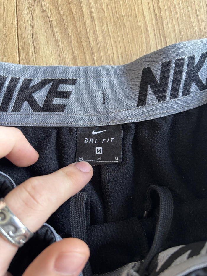 Nike Dri Fit joggers black volleyball embroidered swoosh