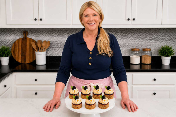 Earl Grey, Blackberry & Honey Tea Cakes - Video Class