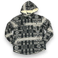 ELEVATE NY C14041-BLK/GRY ZENITH SHERPA HOODIE - C14041-BLK/GRY-ELEVATE NY